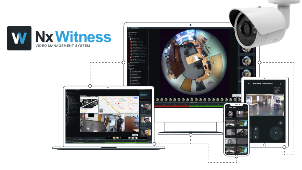 nx witness software on devices