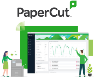 papercut logo and illustration