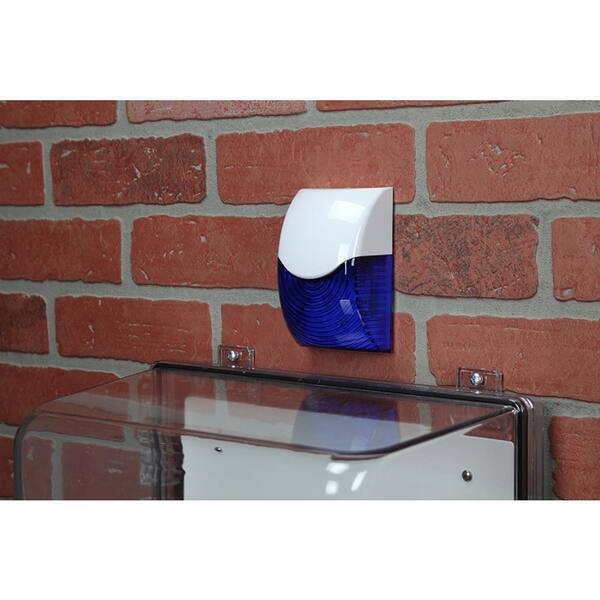 strobe on a wall