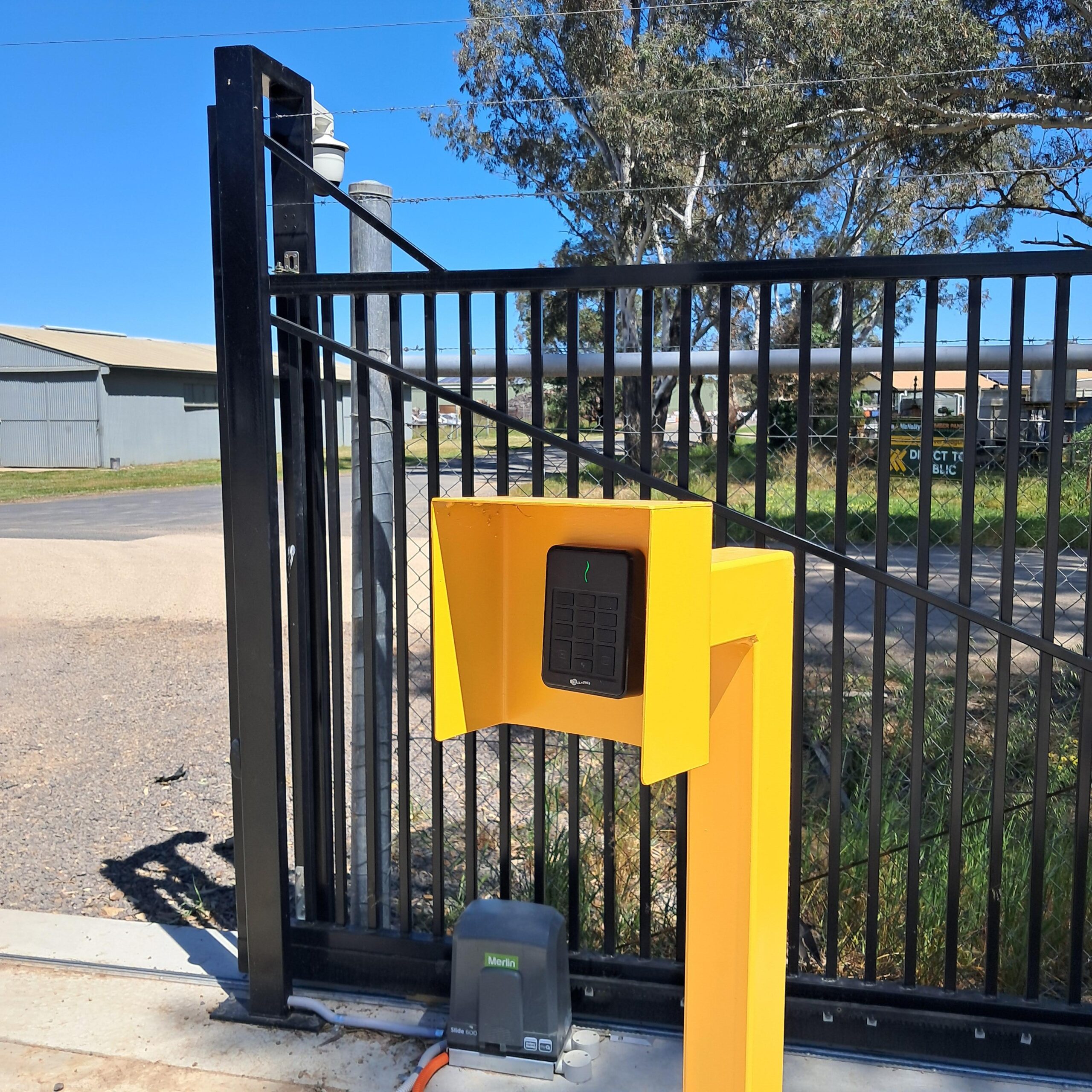 Midland boom gate access control